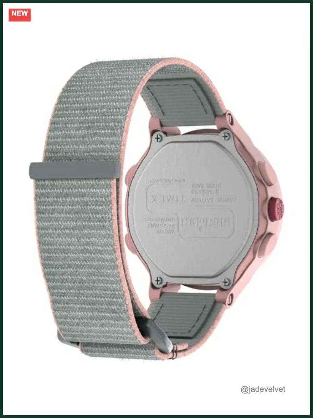 Timex Ironman Triathlon Watch Quartz Digital 42mm Nylon Strap